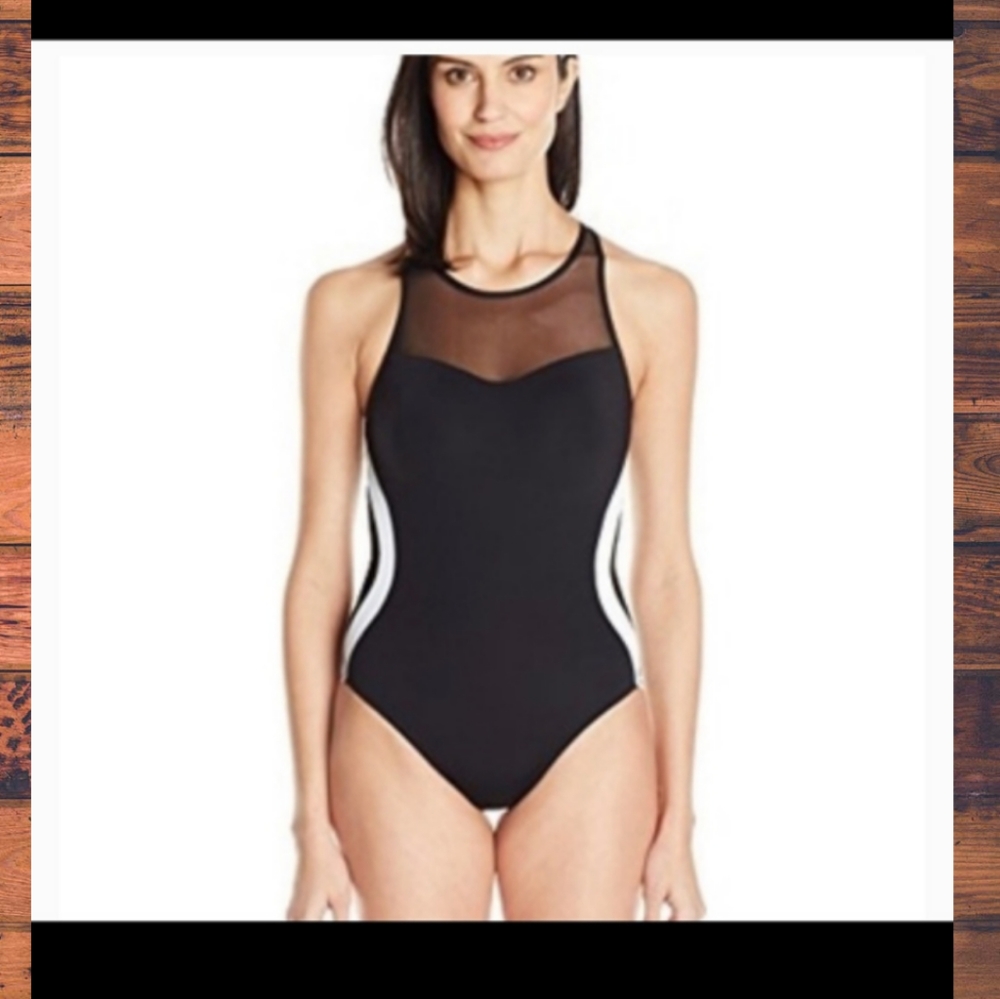 NWT 🏝🏝☀️☀️ LaBlanca high neck sheer suit